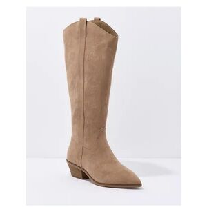 American Eagle Outfitters Tan Over the Knee Boots